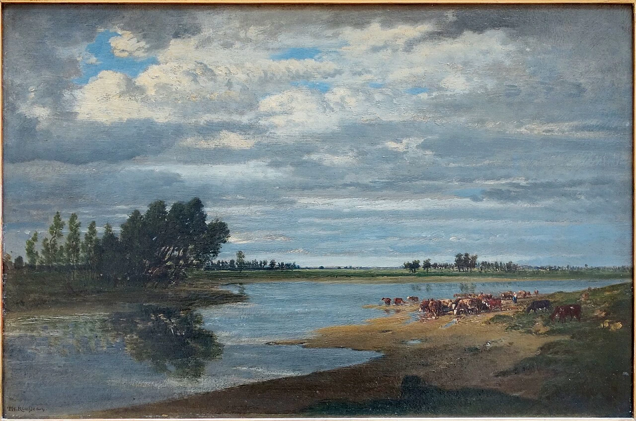 La Senna a Villeneuve st Georges - Palais des Beaux, Arts de Lille